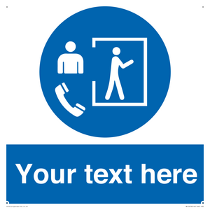 Custom Mandatory: Entry only with supervisor outside